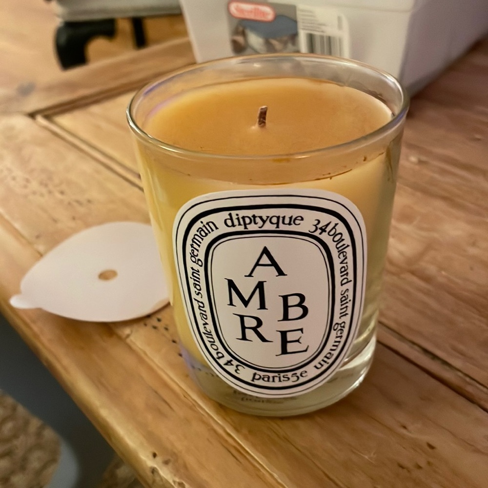 DIPTYQUE amber candle 6.5oz